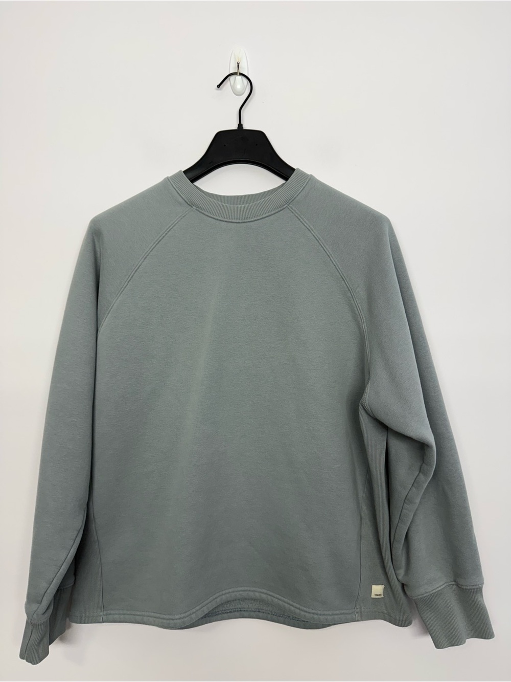 71: Vuori Restore Oversized Crew 1.0 Gray Blue Size Medium